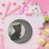 Black Panther Prince Baby Dusche Pappteller (Party)