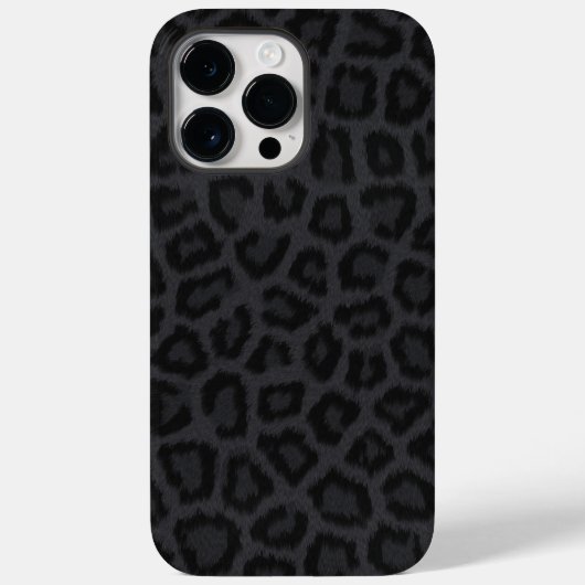 Black Panther Print Case-Mate iPhone Hülle (Rückseite)