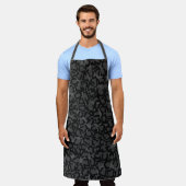 Black Panther Print Schürze (Getragen)