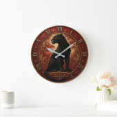 Black Panther Queen Große Wanduhr (Zuhause)