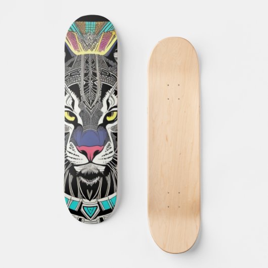 Black Panther Skateboard (Vorderseite)