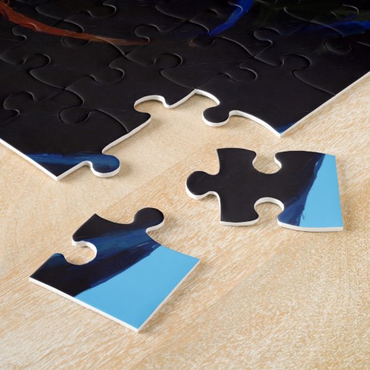 Black Panther symbolisiert Stärke und Mut Puzzle (Seite)