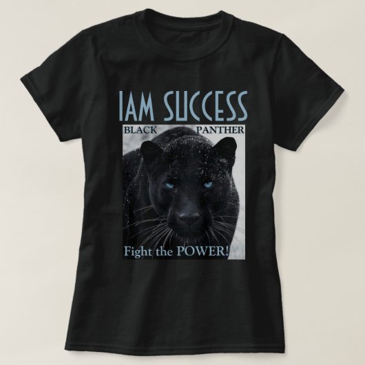 BLACK PANTHER T-Shirt (Design vorne)