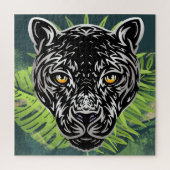 Black Panther Tropical Amazon Puzzle (Vertikal)