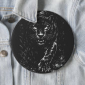 Black Panther — von BurnsInHell Button (Beispiel)