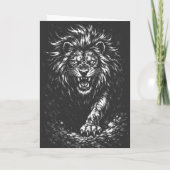 Black Panther — von BurnsInHell Karte (Rückseite)