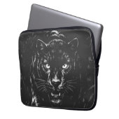 Black Panther — von BurnsInHell Laptopschutzhülle (Vorderseite Links)
