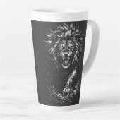 Black Panther — von BurnsInHell Milchtasse (Rechte Ecke)