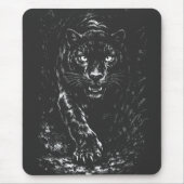 Black Panther — von BurnsInHell Mousepad (Vorne)
