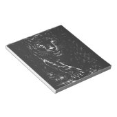 Black Panther — von BurnsInHell Notizblock (angewinkelt)
