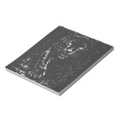 Black Panther — von BurnsInHell Notizblock (Rotiert)