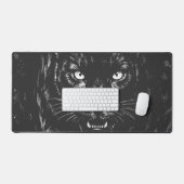 Black Panther — von BurnsInHell Schreibtischunterlage (Tastatur & Maus)