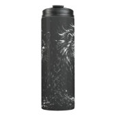 Black Panther — von BurnsInHell Thermosbecher (Vorderseite)