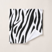 Black Panther von Toshi Yoshida Handtuch Badhandtuch Set (Waschlappen)