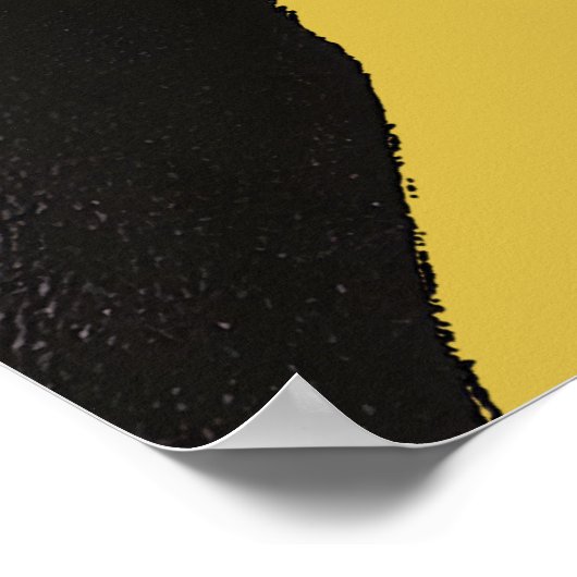 Black Panther von Toshi Yoshida Poster (Ecke)