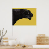 Black Panther von Toshi Yoshida Poster (Küche)