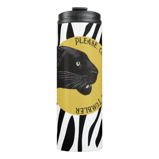 Black Panther von Toshi Yoshida Tasse (Vorderseite)