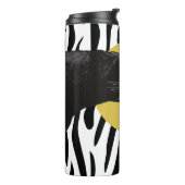 Black Panther von Toshi Yoshida Tasse (Nach links gedreht)