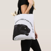 Black Panther von Toshi Yoshida Wood Wall Art Tasche (Von Nahem)