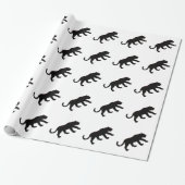 Black Panther White Geschenkpapier (Ungerollt)