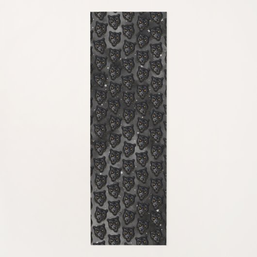 Black Panther Yogamatte (Vorderseite)