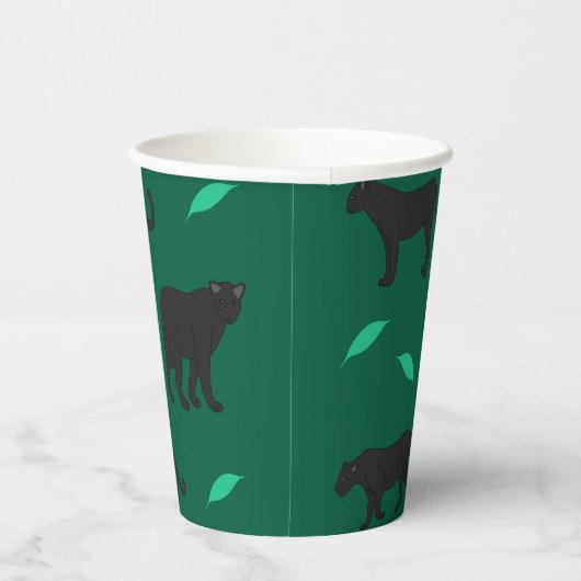 Black Panthers Pappbecher (Rechts)