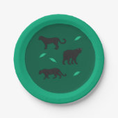 Black Panthers Pappteller (Vorderseite)