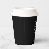 Black Paper Cups | Modernes, benutzerdefiniertes F Pappbecher (Rechts)