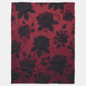 Black Paradise 60x80 Fleece Blanket (Vorderseite)