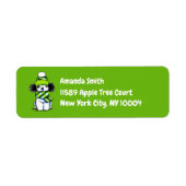 Black Parti Poodle Kariert Scara Custom (Vorne)