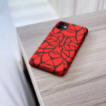 BLACK PATTERN mit rotem Hintergrund iPhone 13 Pro Hülle<br><div class="desc">Das neue Black Pattern auf Red Background Phone Case! Mit diesem auffälligen und trendigen Accessoire, mit dem Sie sicher sein können, dass Sie Ihre Meinung ändern und eine Aussage treffen, lassen Sie das Aussehen Ihres Telefons steigern. Unser Handy-Gehäuse ist stilvoll und mit einem Schutz ausgestattet und zeichnet sich durch ein...</div>