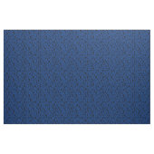 Black Paw Prints auf Royal Blue Fabric Stoff (Yard (91,4 cm))