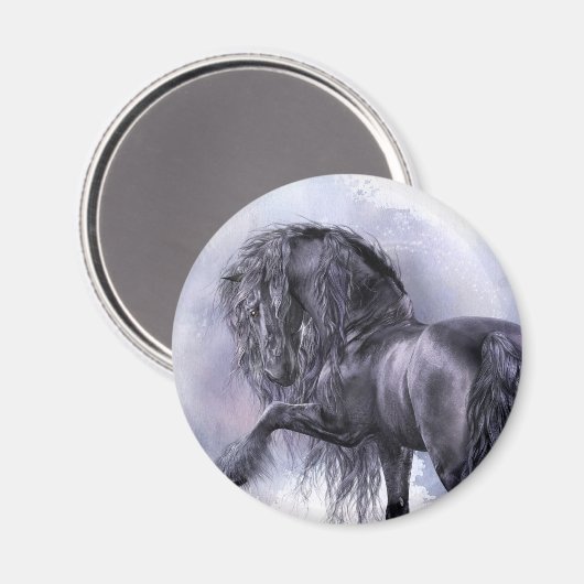 Black Pearl Magnet (Vorderseite/Rückseite)