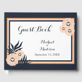 Black Pearl Watusi Tacao Wedding Guest Book Gästebuch (Vorderseite)