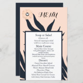 Black Pearl Watusi Tacao Wedding Menu (Vorne/Hinten)