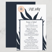 Black Pearl Watusi Tacao Wedding Menu (Vorne/Hinten)