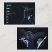 Black Pegasus Business Card Visitenkarte (Vorne/Hinten)