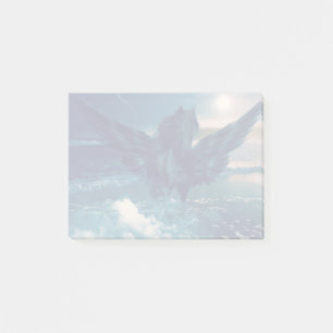Black Pegasus Post-it Klebezettel