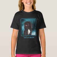 Black Pekingese Blue Wirbel Dog Personalisiert