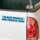 BLACK PEOPLE AUTOAUFKLEBER (Auf Lkw)