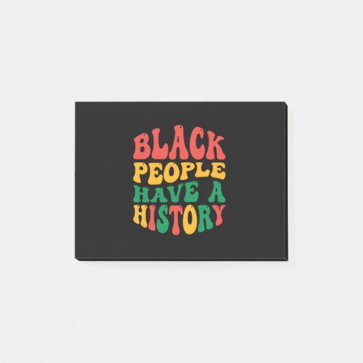 black_people_have_a_history_01 post-it klebezettel (Vorderseite)