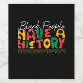 black_people_have_a_history_02 weinetikett (Einzelnes Label)