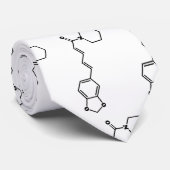 Black Pepper Piperine Molekulare Chemische Formel Krawatte (Gerollt)