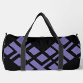 Black Periwinkle Duffle Bag (Vorderseite)