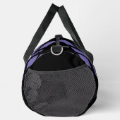 Black Periwinkle Duffle Bag (Rechts)