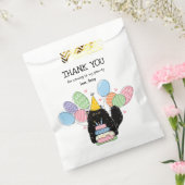 Black Persian Cat Birthday Vielen Dank für Ihre Un Geschenktütchen (Versiegelt)