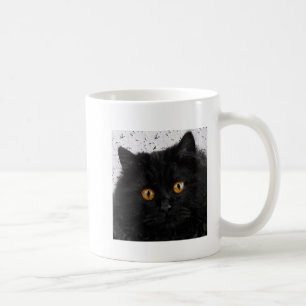 Black Persian Face Kaffeetasse