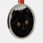Black Persian Face Ornament Aus Metall (Rechts)