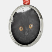 Black Persian Face Ornament Aus Metall (Links)