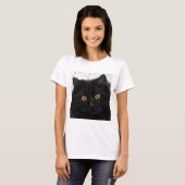 Black Persian Face T-Shirt (Vorne ganz)